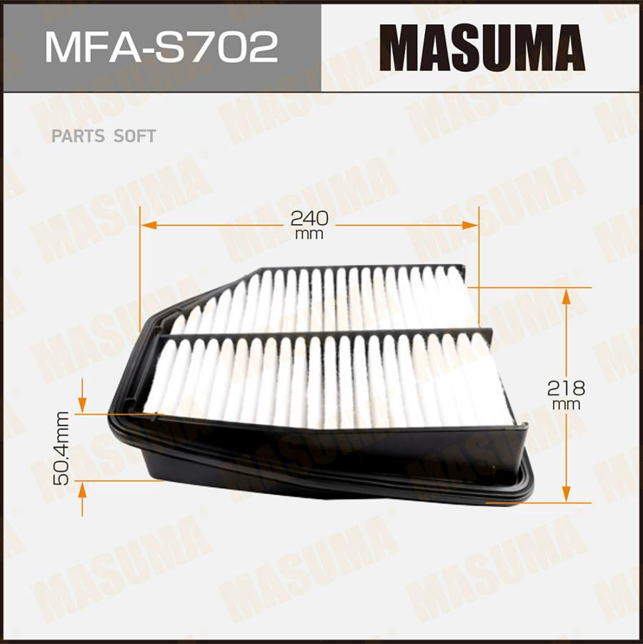 

Mfa-S702 Фильтр Воздушный Suzuki Grand Vitara 07 Masuma Mfa-S702