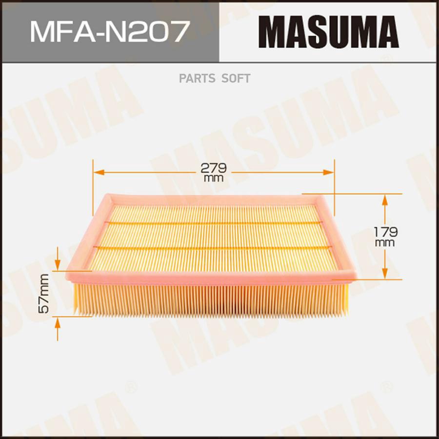 

Фильтр Воздушный Masuma Mfan207