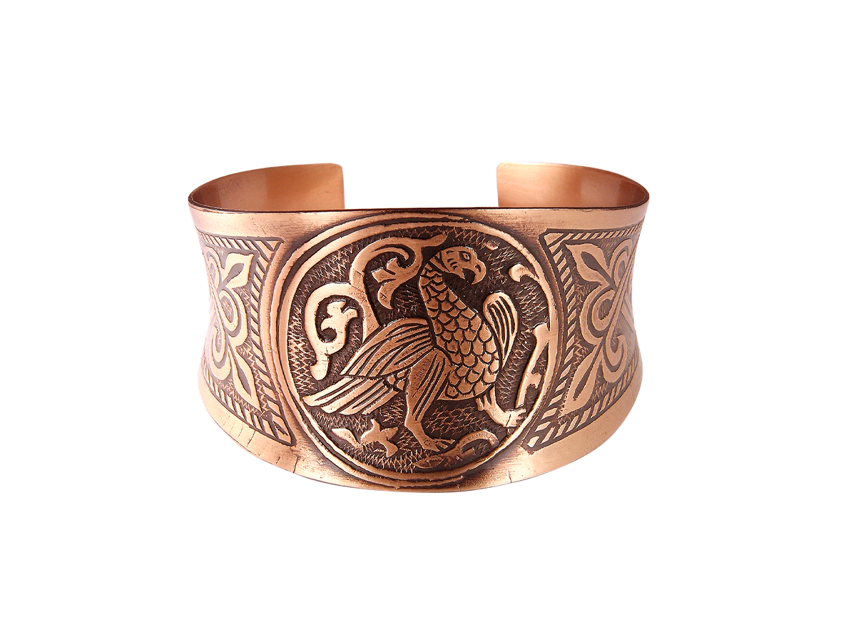 

Браслет из меди р.15-17 Мастерская Алёшиных Т01.92.01.00, Т01.92.01.00