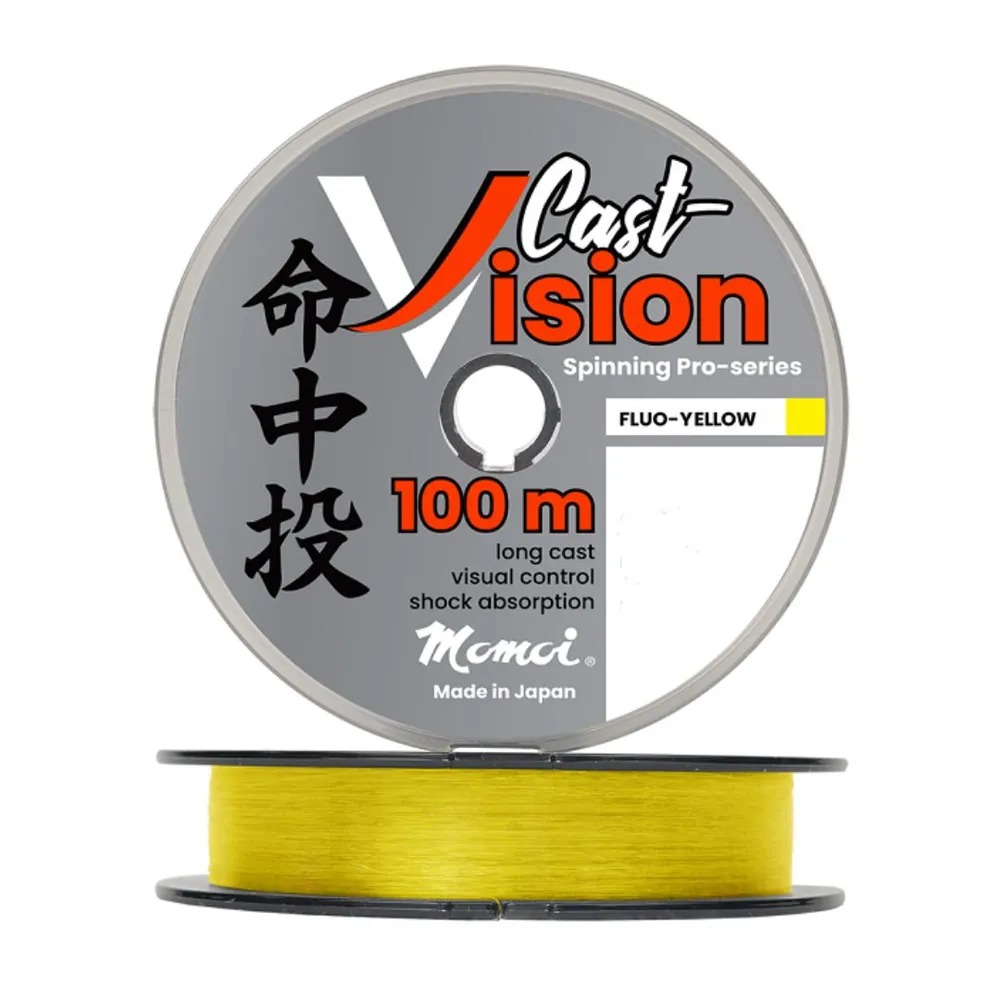 

Монофильная леска для рыбалки Momoi Cast Vision (3 / 0.37 / 13.7 / 3 / желтый / f-yellow, Cast Vision
