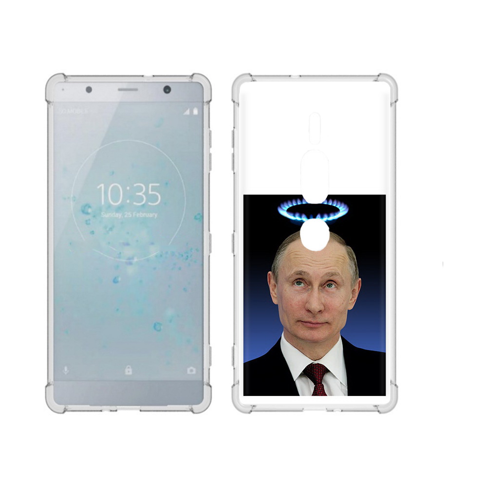 

Чехол MyPads Tocco для Sony Xperia XZ2 Premium святой газ, Прозрачный, Tocco