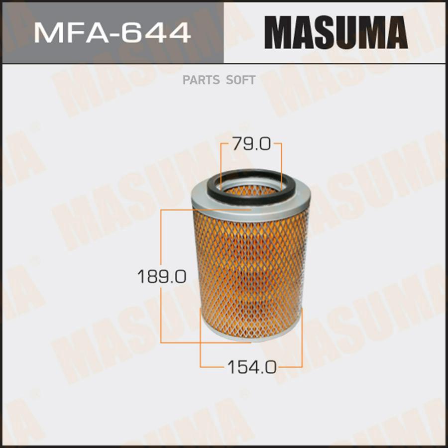 

Фильтр Воздушный Masuma Mfa644