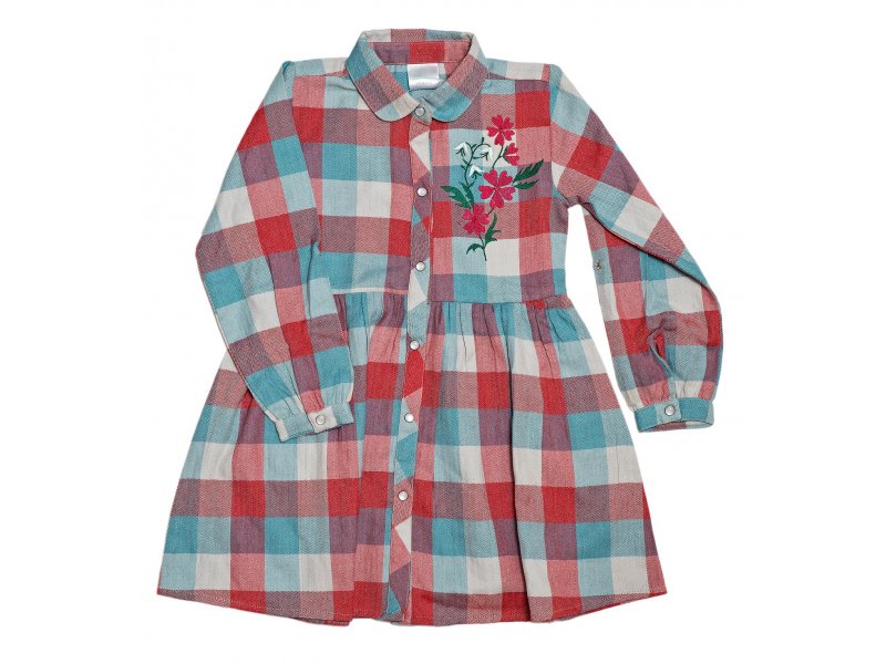 

Платье детское Bluebells BB2021-209 цв. зеленый; красный р. 98, BB2021-209