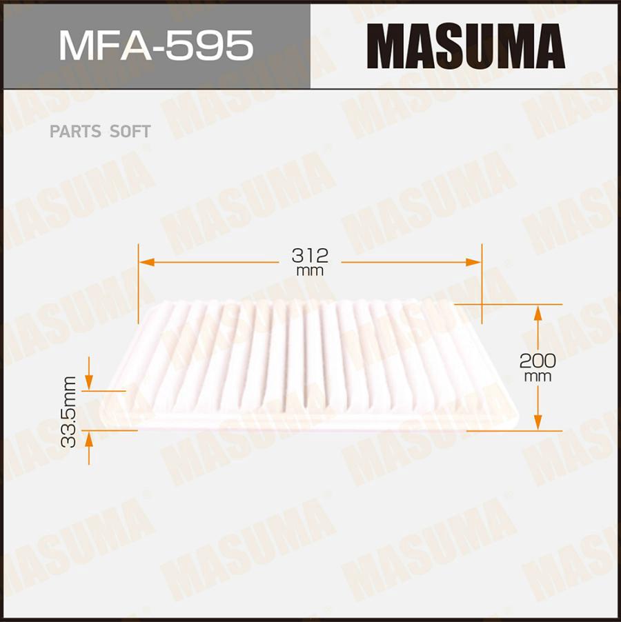 

Фильтр Воздушный Masuma Mfa595