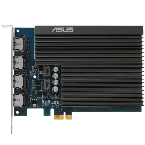 

Видеокарта ASUS NVIDIA GeForce GT 730 (GT730-4H-SL-2GD5), Серый, GeForce GT 730