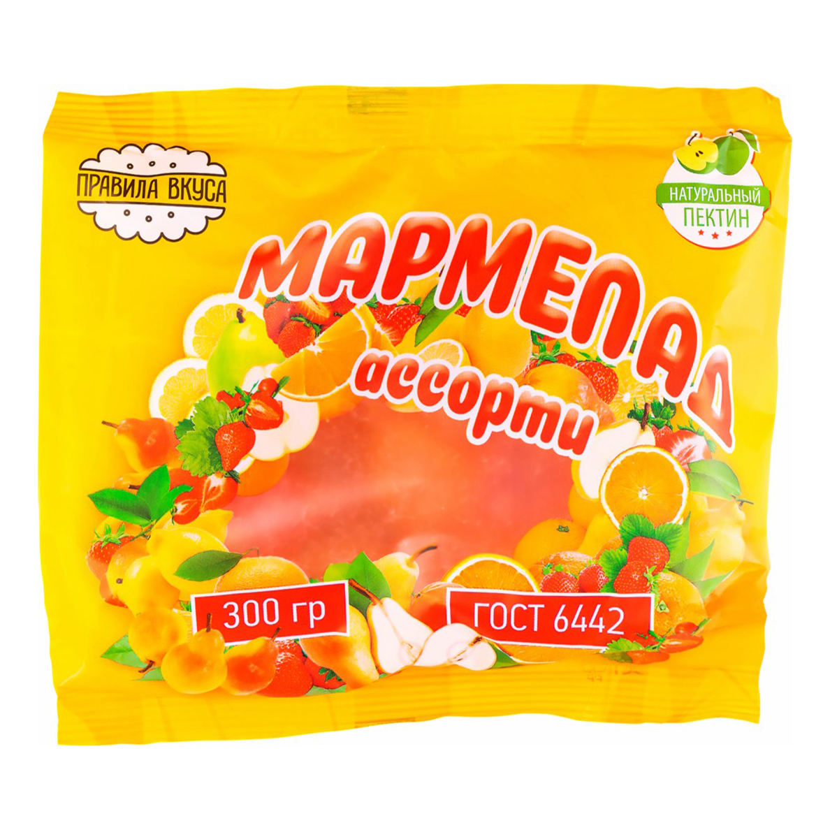 

Мармелад Правила вкуса Ассорти 300 г