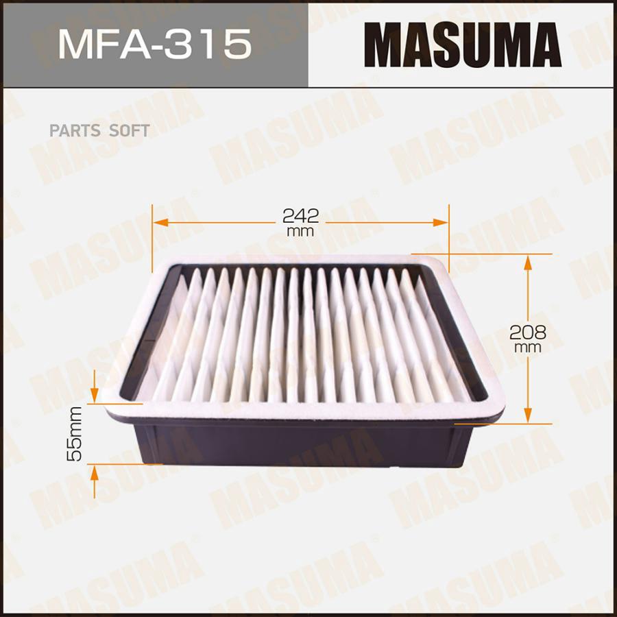 

Фильтр Воздушный Masuma Mfa315