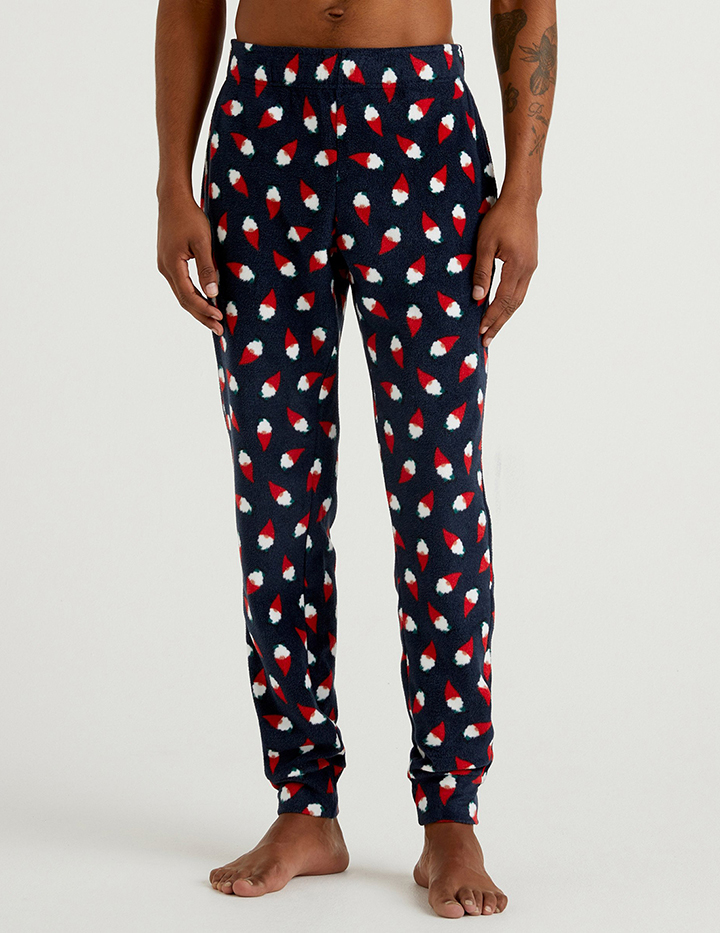 

Брюки домашние мужские United Colors of Benetton 21A_33BQ4F002 разноцветные M, 21A_33BQ4F002