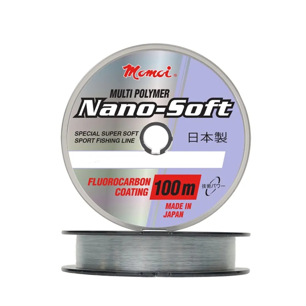 

Монофильная леска для рыбалки Momoi Hameleon Nano-Soft (5 / 0.2 / 4.7 / 5 / clear (5 штук), Прозрачный, Hameleon Nano-Soft