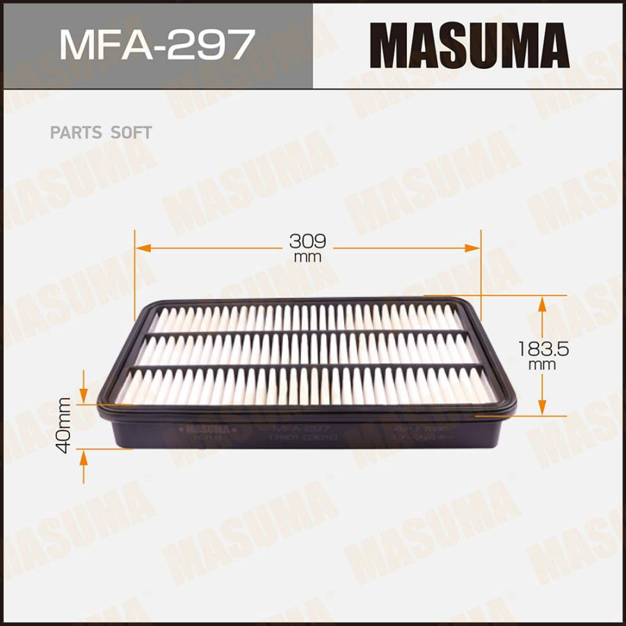 

Фильтр Воздушный Masuma Mfa297