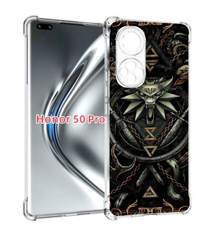 

Чехол бампер MyPads загружено для Honor 50 Pro/Nova 9 Pro, Прозрачный, Tocco