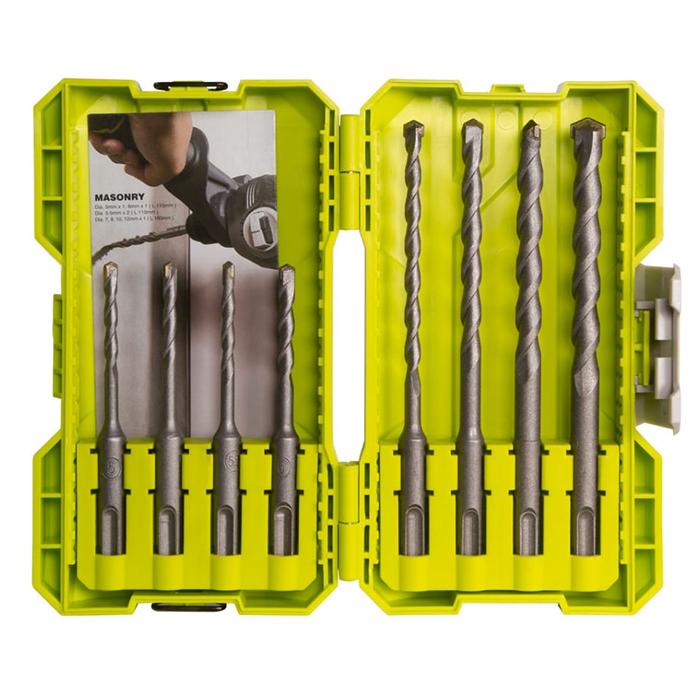 

Набор буров RAK08SDS2 (8 шт; 5-12 мм) Ryobi 5132004209