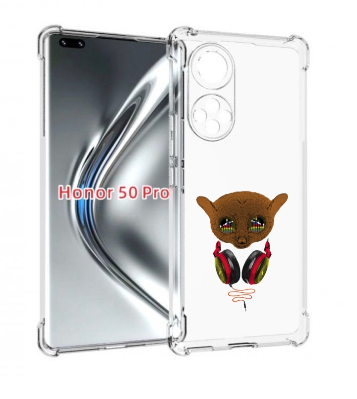 

Чехол бампер MyPads диджей для Honor 50 Pro/Nova 9 Pro пр, Прозрачный, Tocco