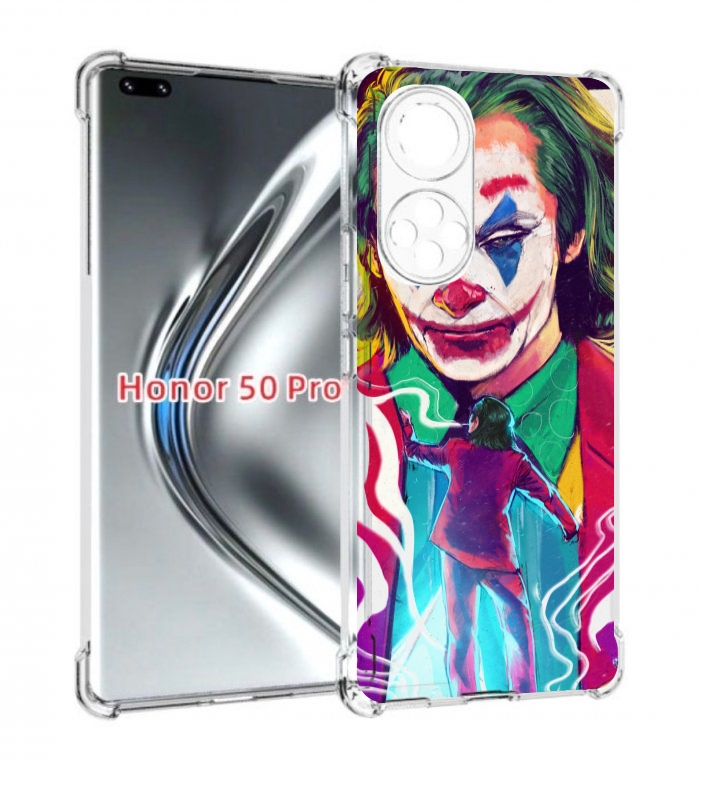 

Чехол бампер MyPads джокер-у-джокера для Honor 50 Pro/Nov, Прозрачный, Tocco