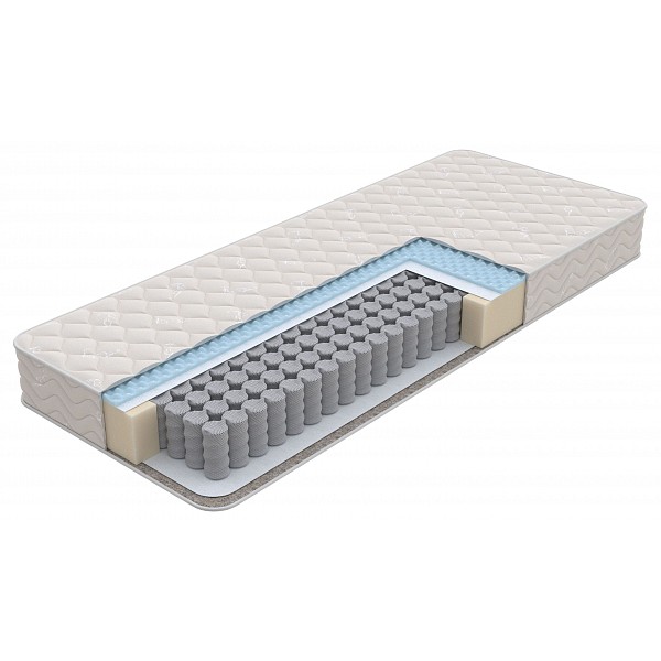 

Матрас PROxSON Light EVS Flat (Жаккард синтетический (Эко 100)/Карпет) 160x195, Белый, Soft EVS Roll