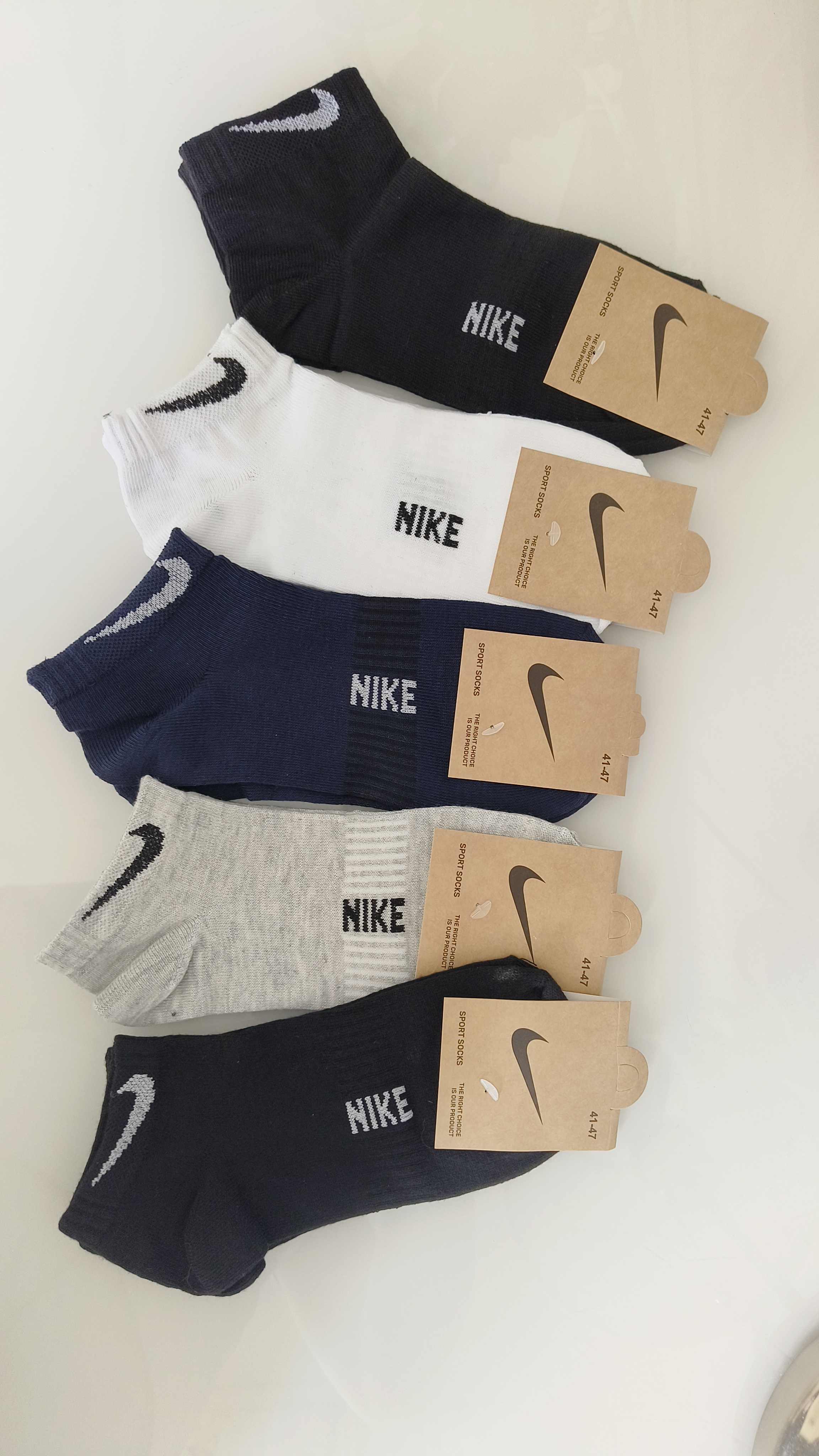 

Комплект носков мужских Nike Sport разноцветных 41-47, Разноцветный, Sport