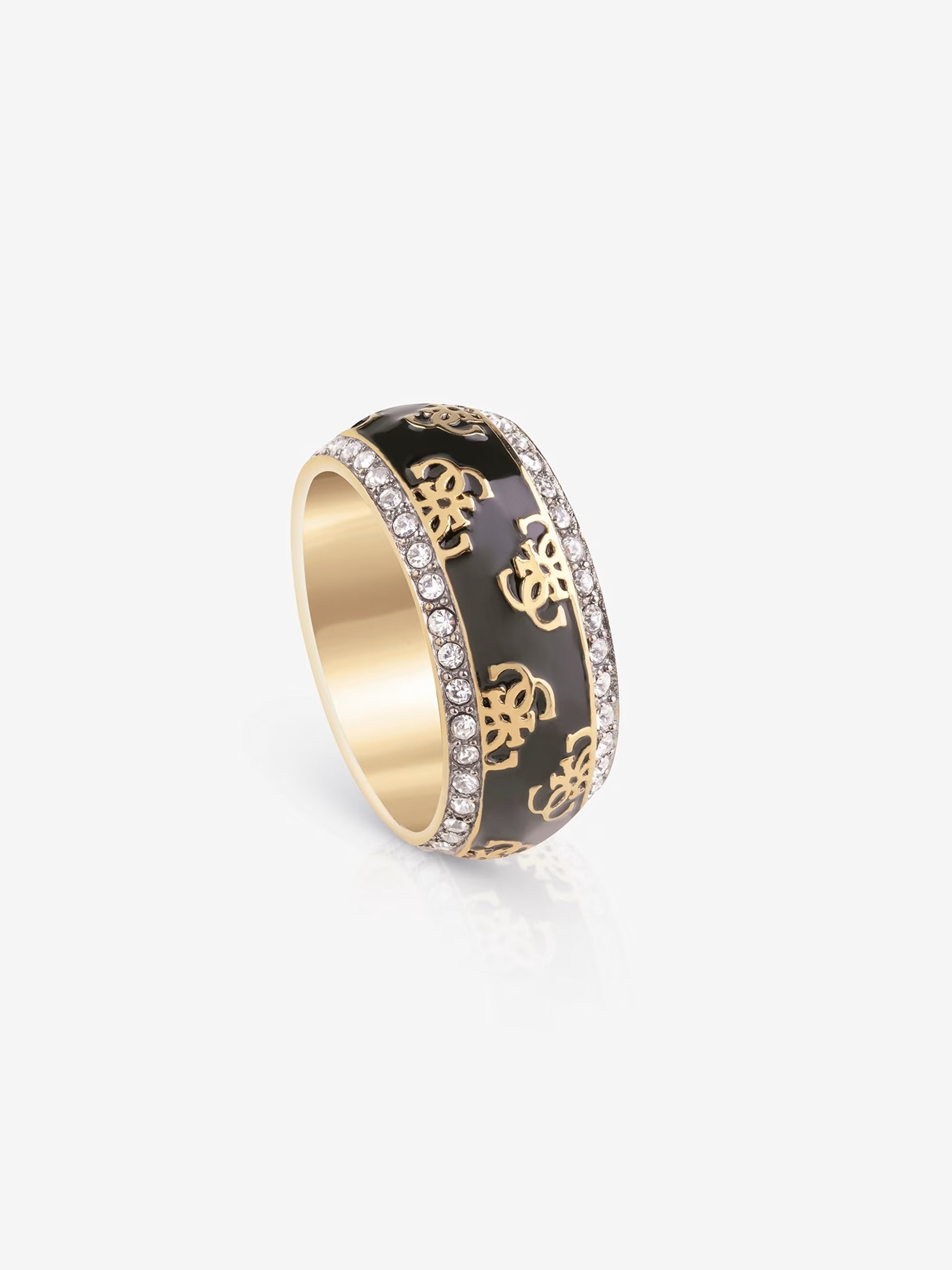 

Кольцо из стали р. 17 Guess JUBR02279JWYGBK54, эмаль/стекло, JUBR02279JWYGBK54