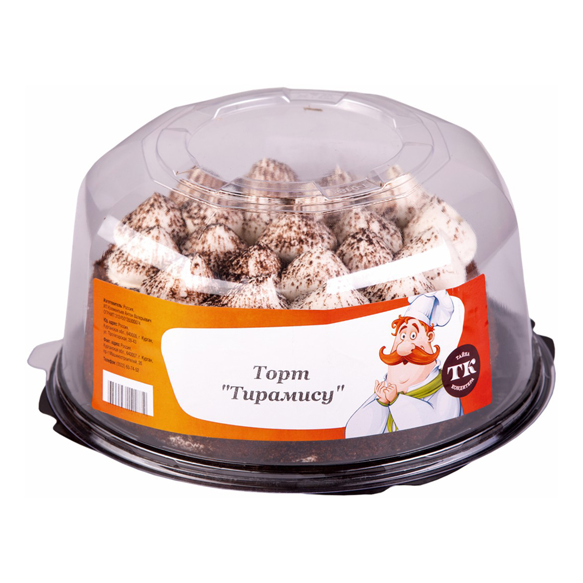 

Торт Тайна кондитера Тирамису 600 г