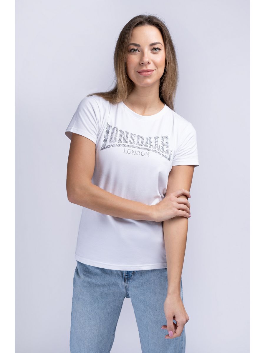 

Футболка женская Lonsdale L2G21D001-A11 белая S, Белый, L2G21D001-A11