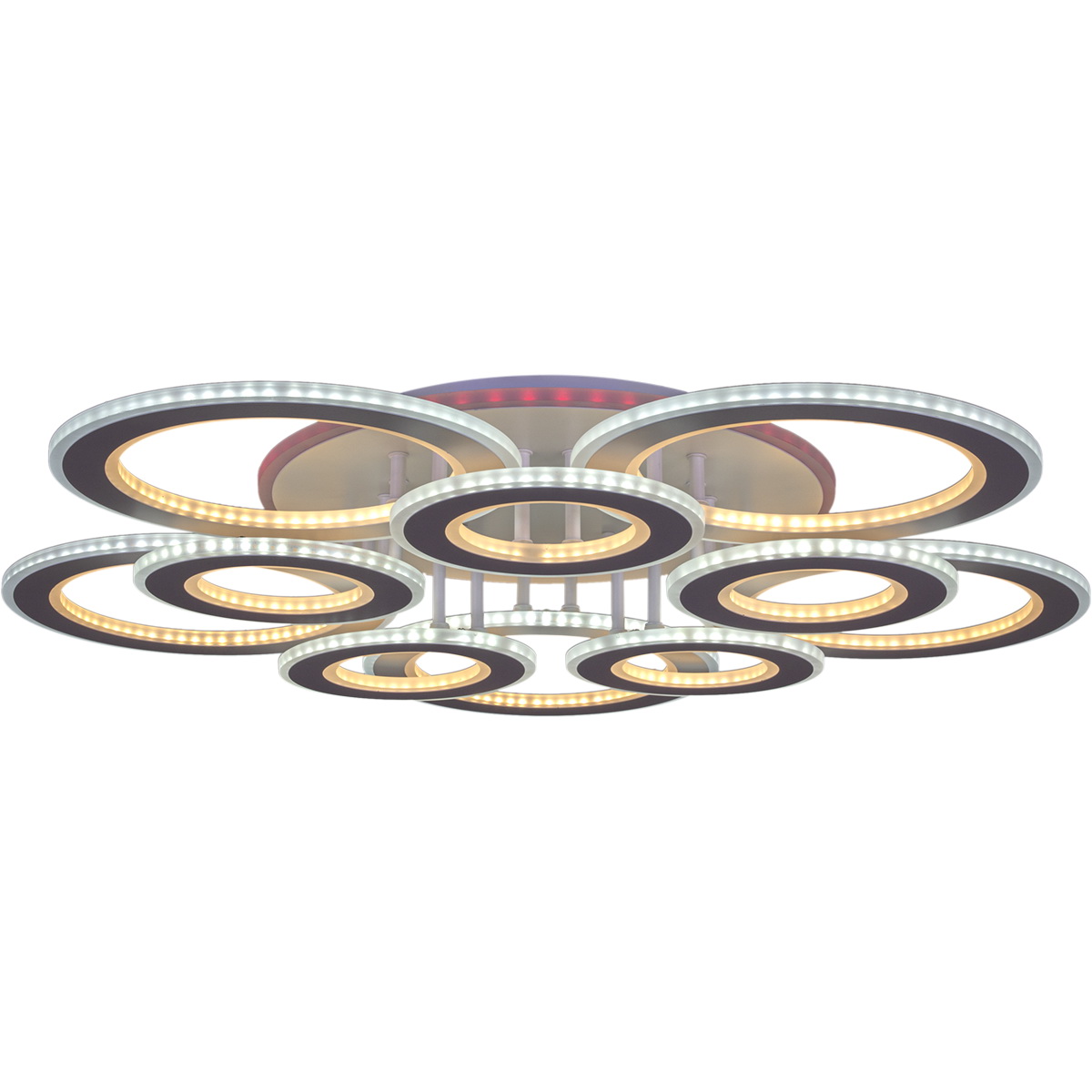 

Люстра светодиодная потолочная Reluce 08881-0.3-5+5LED WH (BL+YL)