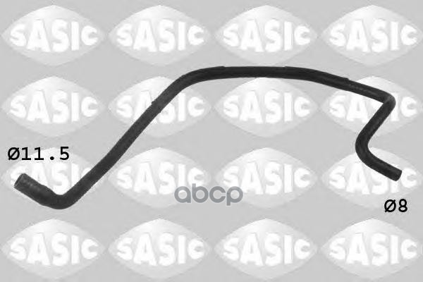 

SAS3406024 патрубок радиатора Opel Astra F/G /Zafira A 1.2-1.8 98>