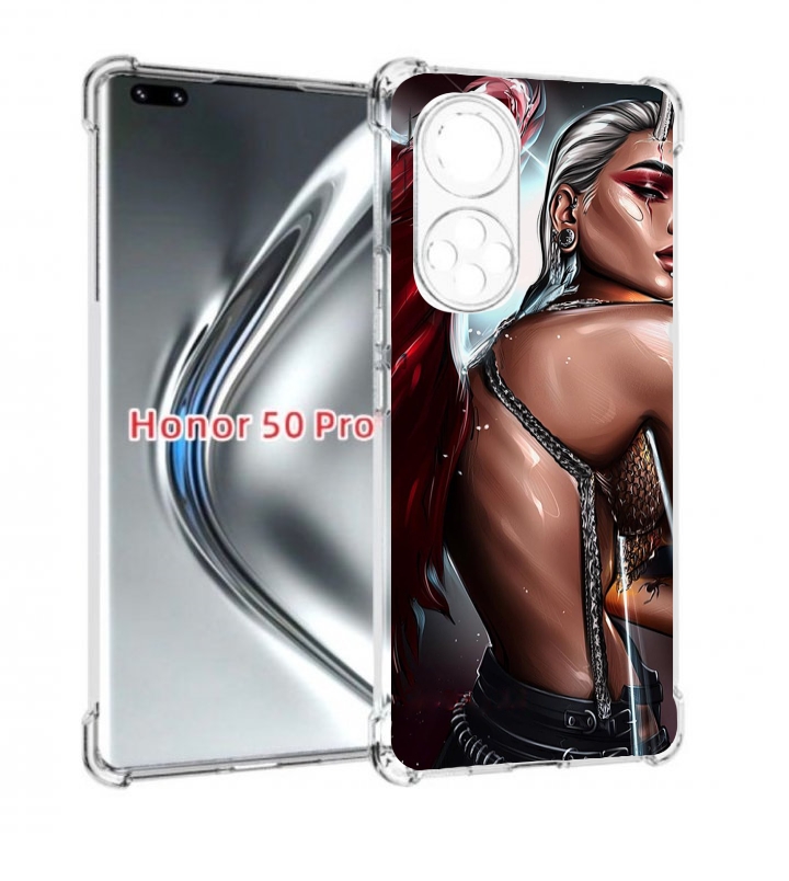 

Чехол бампер MyPads девушка-с-крыльями женский для Honor, Прозрачный, Tocco