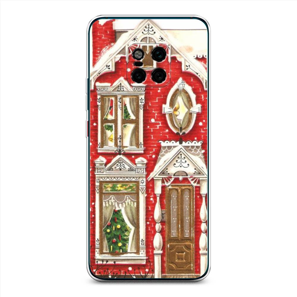 

Чехол на Huawei Mate 20 Pro "Пряничный домик", Белый;красный;зеленый, 67050-5