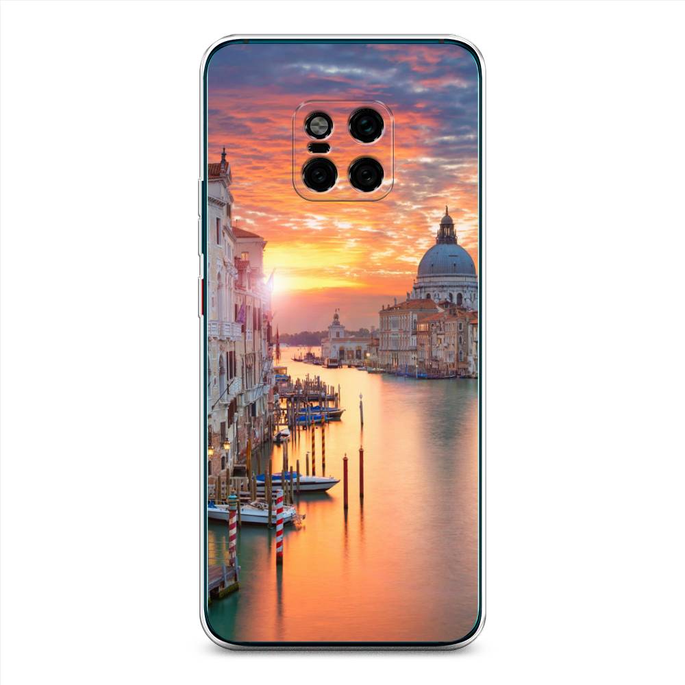 

Чехол на Huawei Mate 20 Pro "Восход 11", Розовый;оранжевый, 67050-2