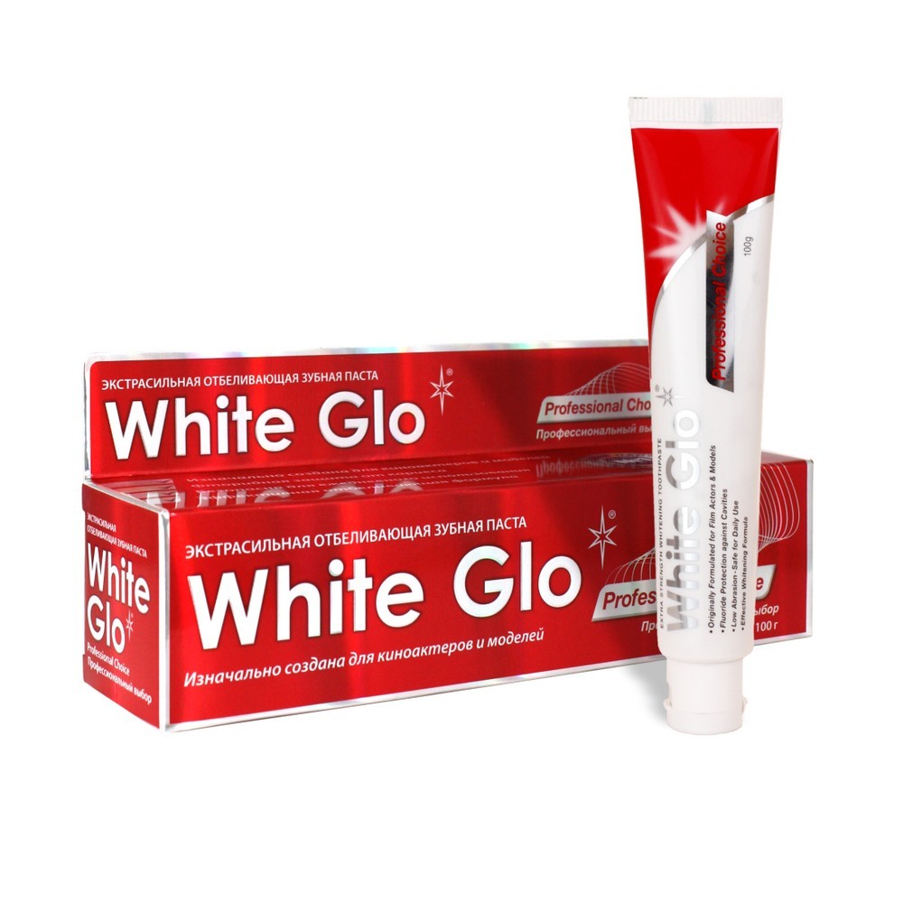 Зубная паста White Glo прфессиональный выбор отбеливающая 100 г