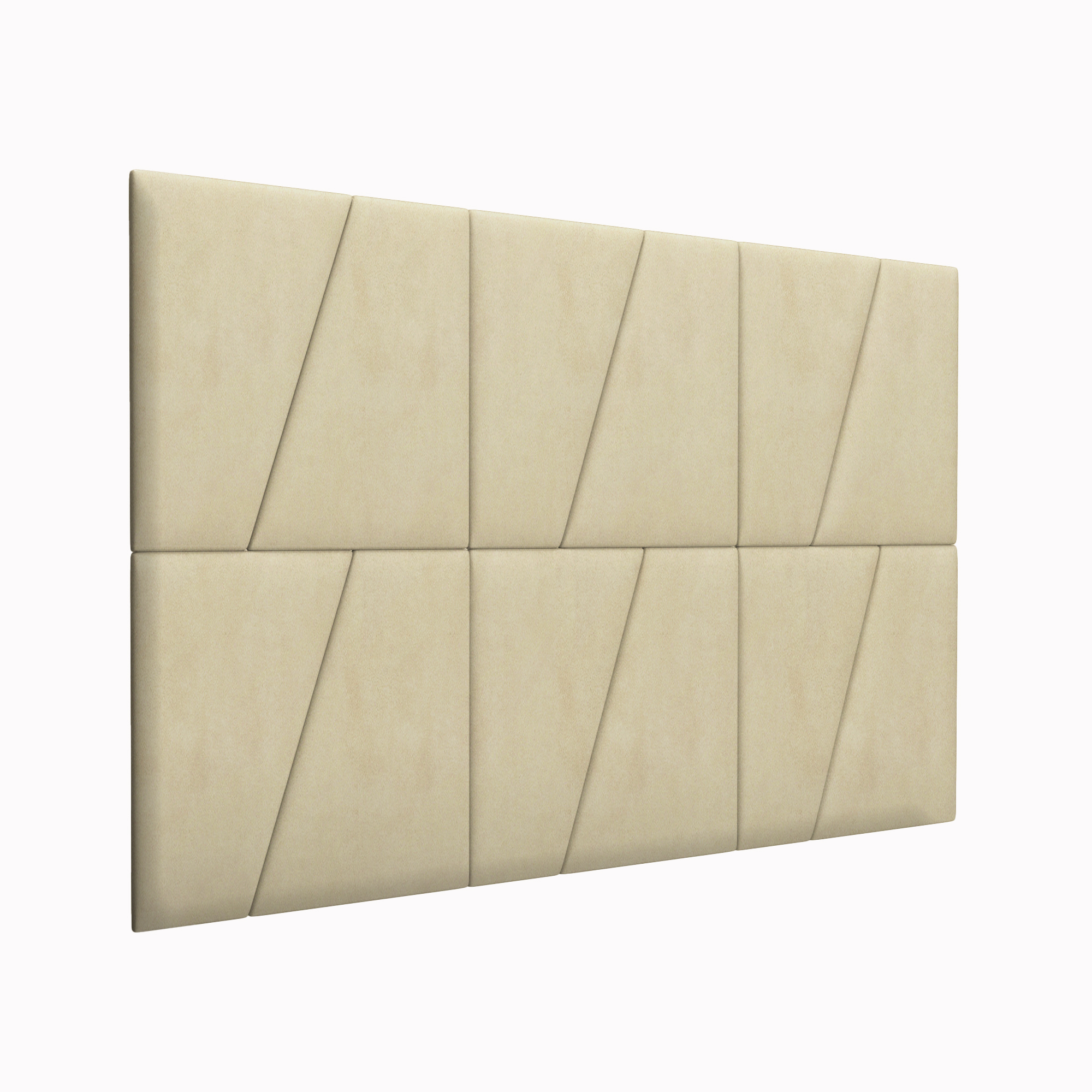 

Мягкие обои Alcantara Peach 50х50DP см 2 шт.