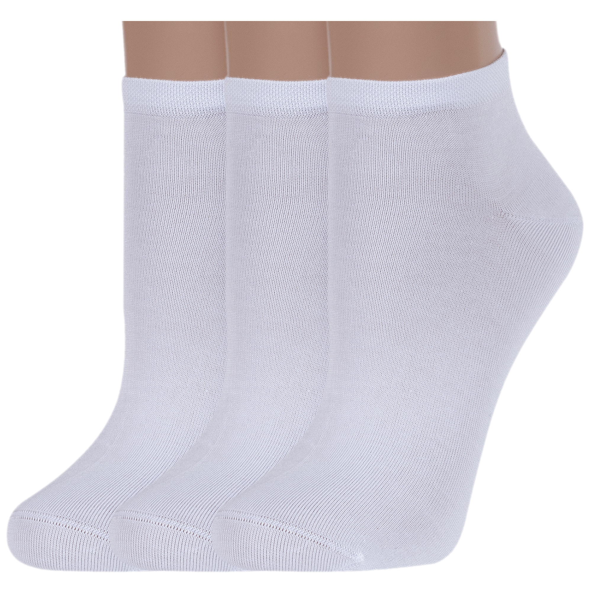 

Комплект носков женских Rusocks 3-Ж-1522 белых 25, 3-Ж-1522