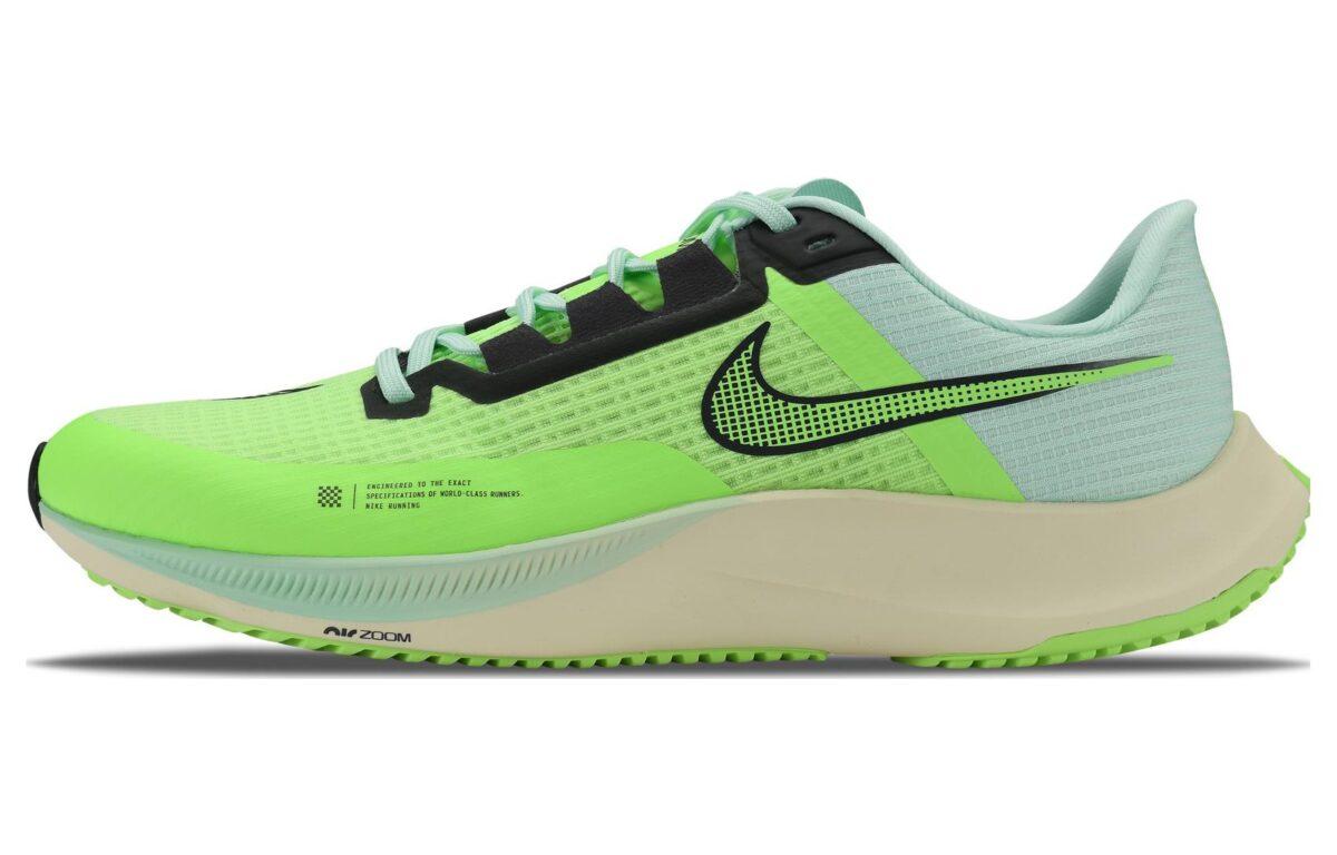 

Кроссовки унисекс Nike Zoom Rival Fly 3 зеленые 44.5 EU, Зеленый, Zoom Rival Fly 3