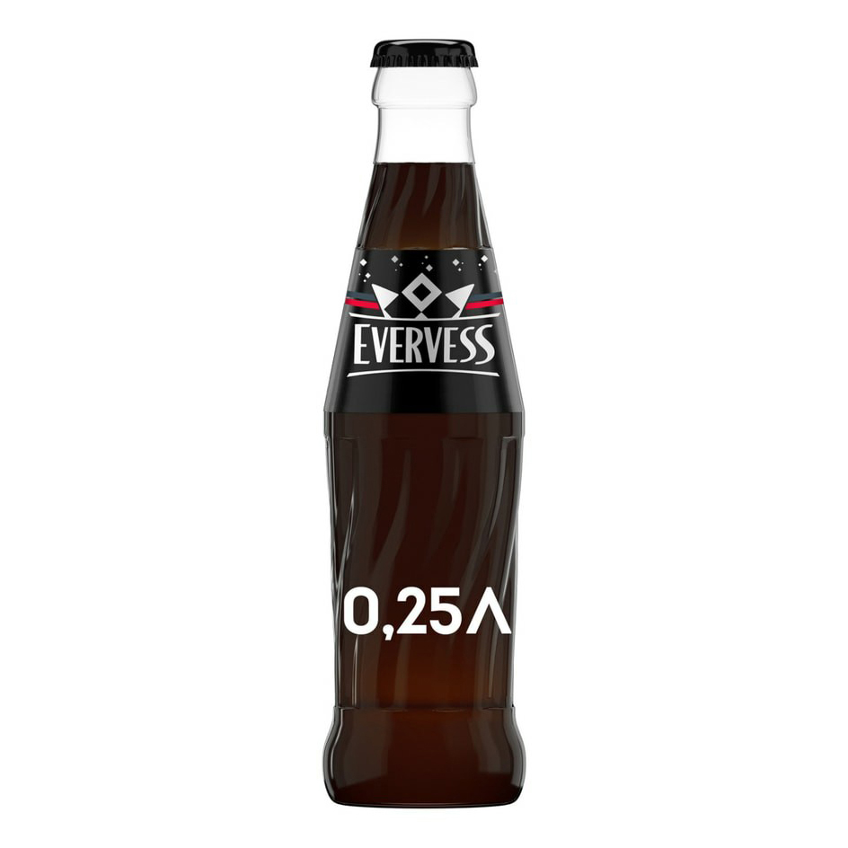 Газированный напиток Evervess Кола без сахара 250 мл