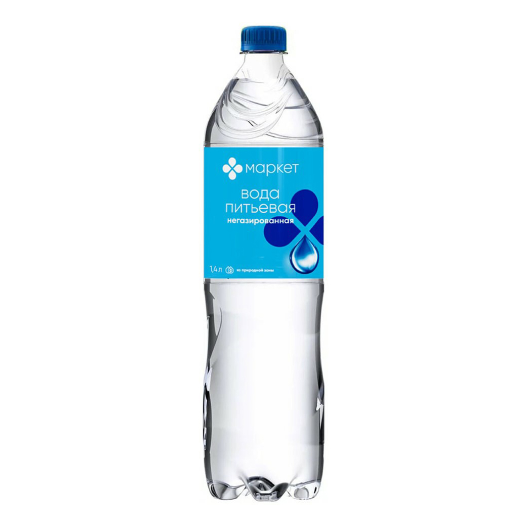 Вода питьевая Маркет Перекресток негазированная 1,4 л