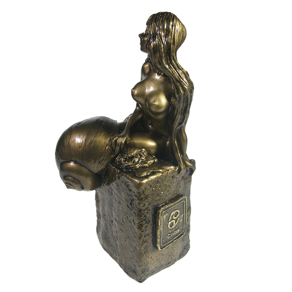 

Фигура декоративная Знак зодиака Рак, 11.5*12.5*23см KSMR-713659/I045, Бронзовый