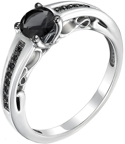 

Кольцо из белого золота с бриллиантом р. 18,5 Империал K0180-205, K0180-205