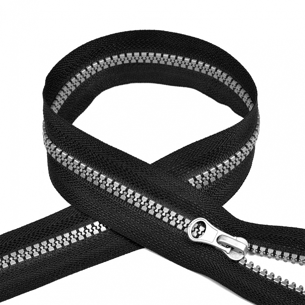 

MaxZipper Трактор, №5, серое звено, 85 см, цвет F322, черный, 50 шт, Трактор, №5, серое звено, 85 см, цвет F322, черный, 50 шт