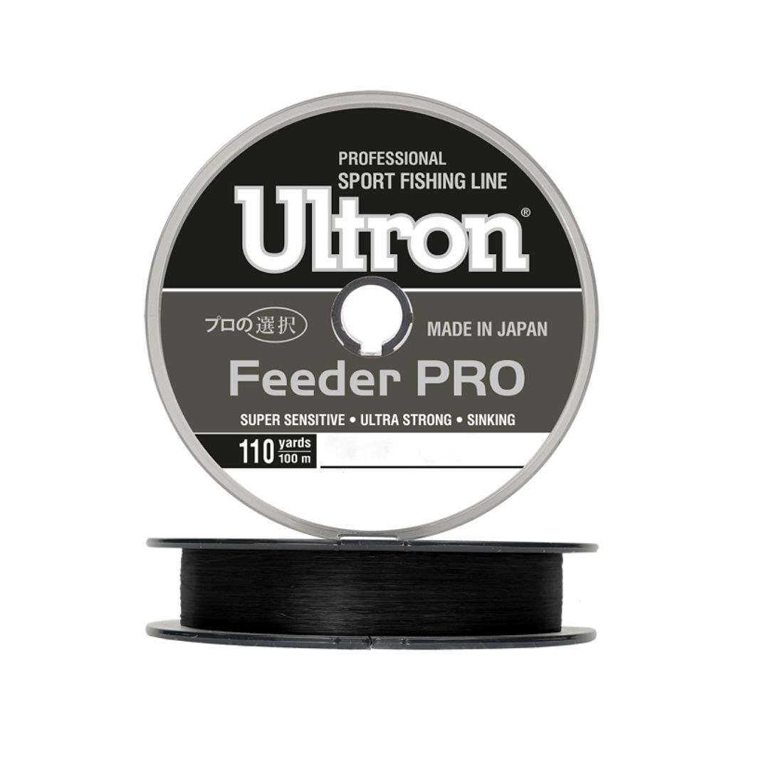 

Монофильная леска для рыбалки ULTRON Feeder PRO (Ultron / 3 / 0.33 / 12 / 3 / blak (3, Черный, Feeder Pro