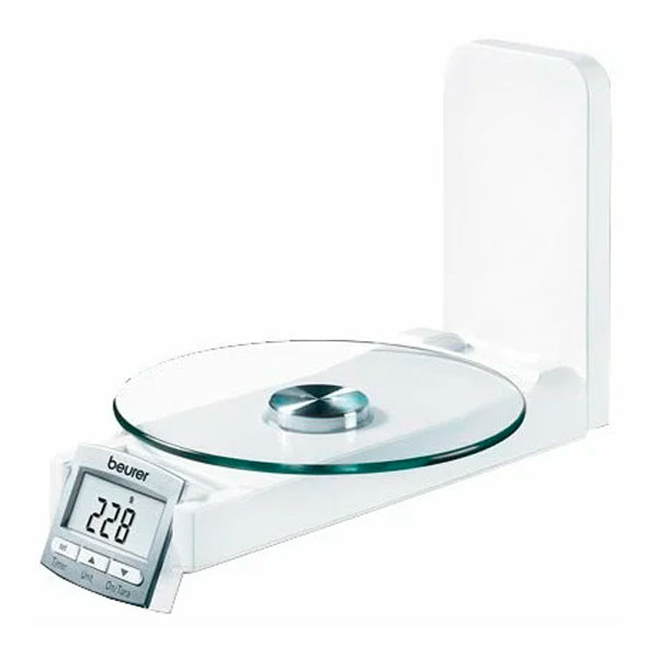 Весы кухонные Beurer KS52 белый весы кухонные электронные beurer ks52 макс вес 5кг белый