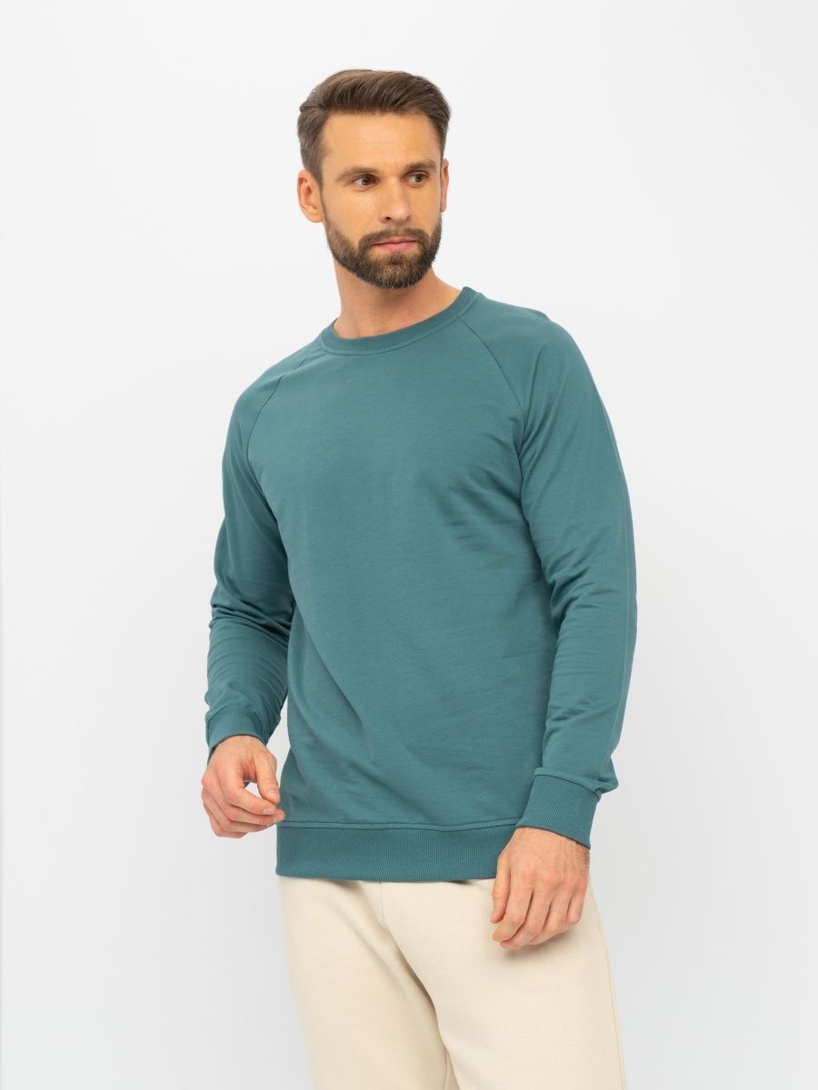 

Свитшот мужской Best Tricotage BT695 зеленый S, BT695