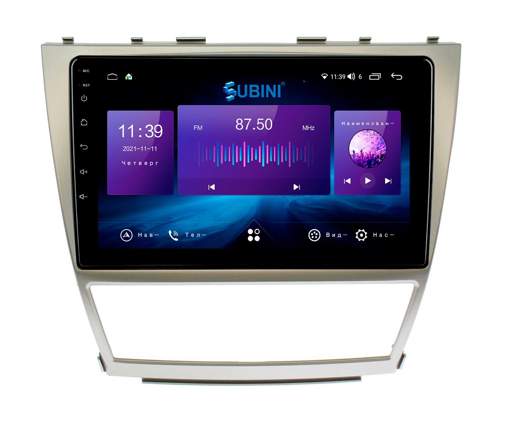

Автомагнитола для Toyota Camry, Aurion 2006-2011, 2/32 ГБ, Android 10, IPS 10, 8 ядер, Sim, Camry, Aurion 2006-2011