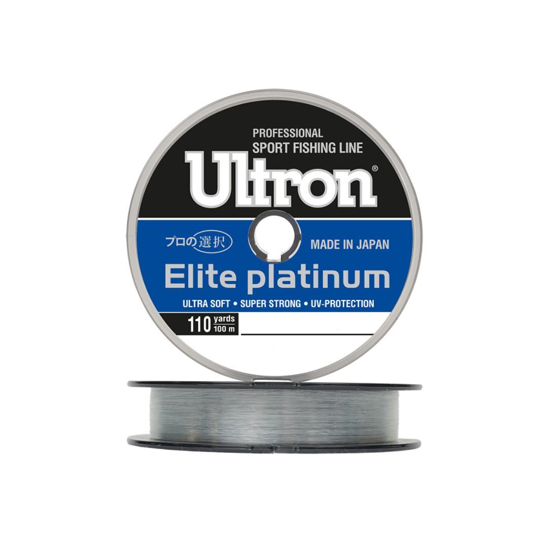 

Монофильная леска для рыбалки ULTRON Elite Platinum (3 / 0.28 / 8.5 / 3 / silver (3 штуки), Серебристый, Elite Platinum