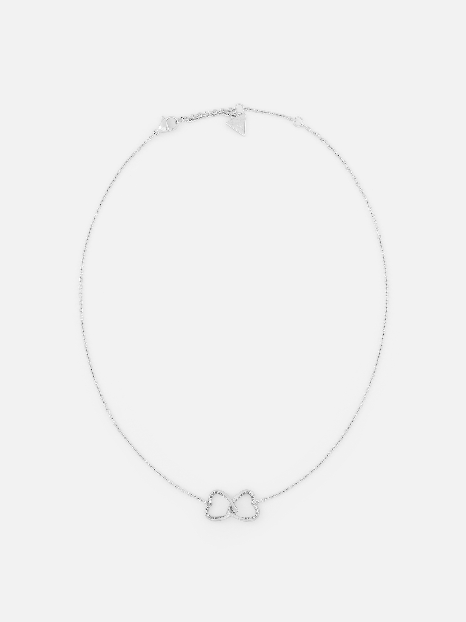 

Колье из стали Guess JUBN04616JWRHT/U, кристалл, JUBN04616JW