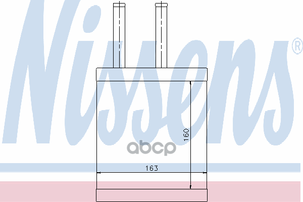 

Радиатор отопителя Nissens 77505, Радиатор отопителя Nissens 77505 Nissens 77505