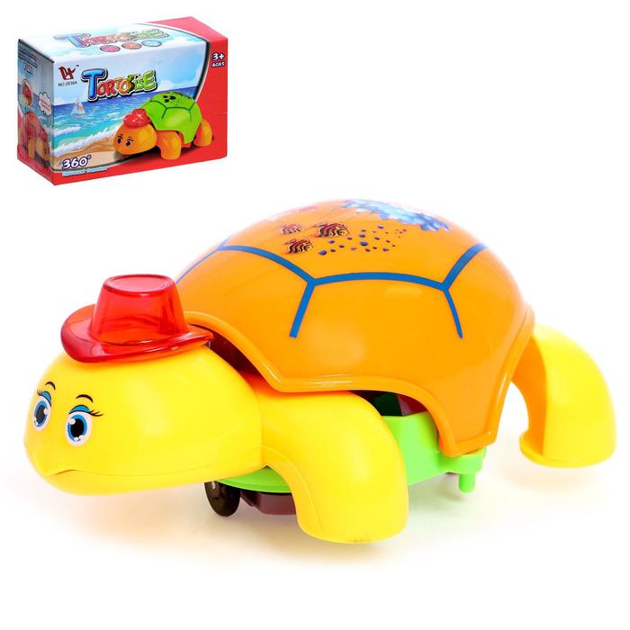 

Музыкальная игрушка «Черепашка», световые и звуковые эффекты МИКС