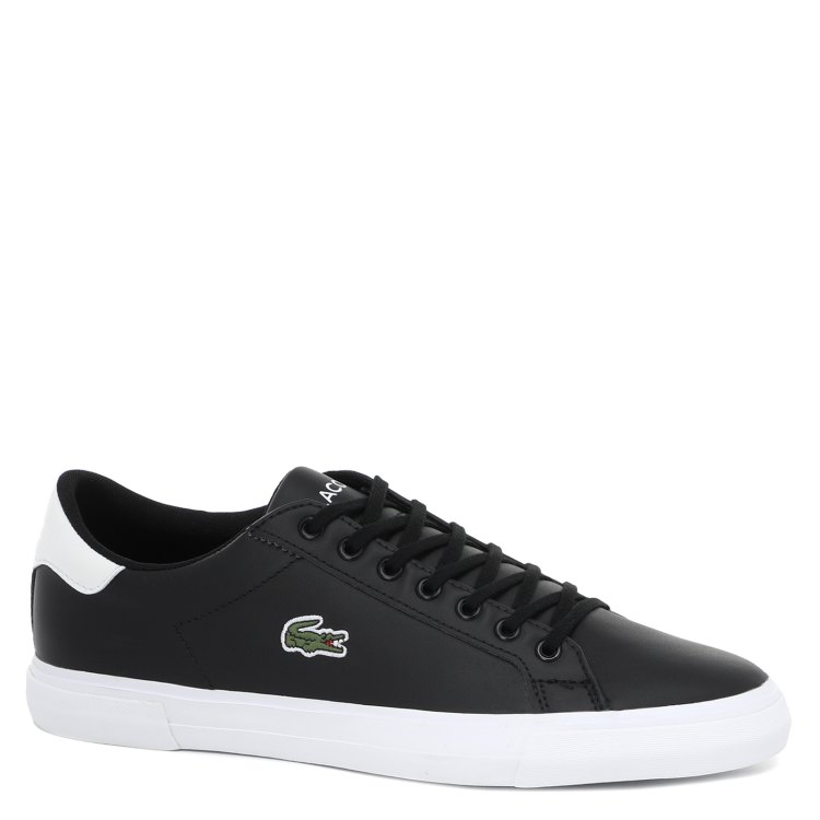 фото Кеды мужские lacoste cma0026 lerond plus 0121 1 черные 9 uk