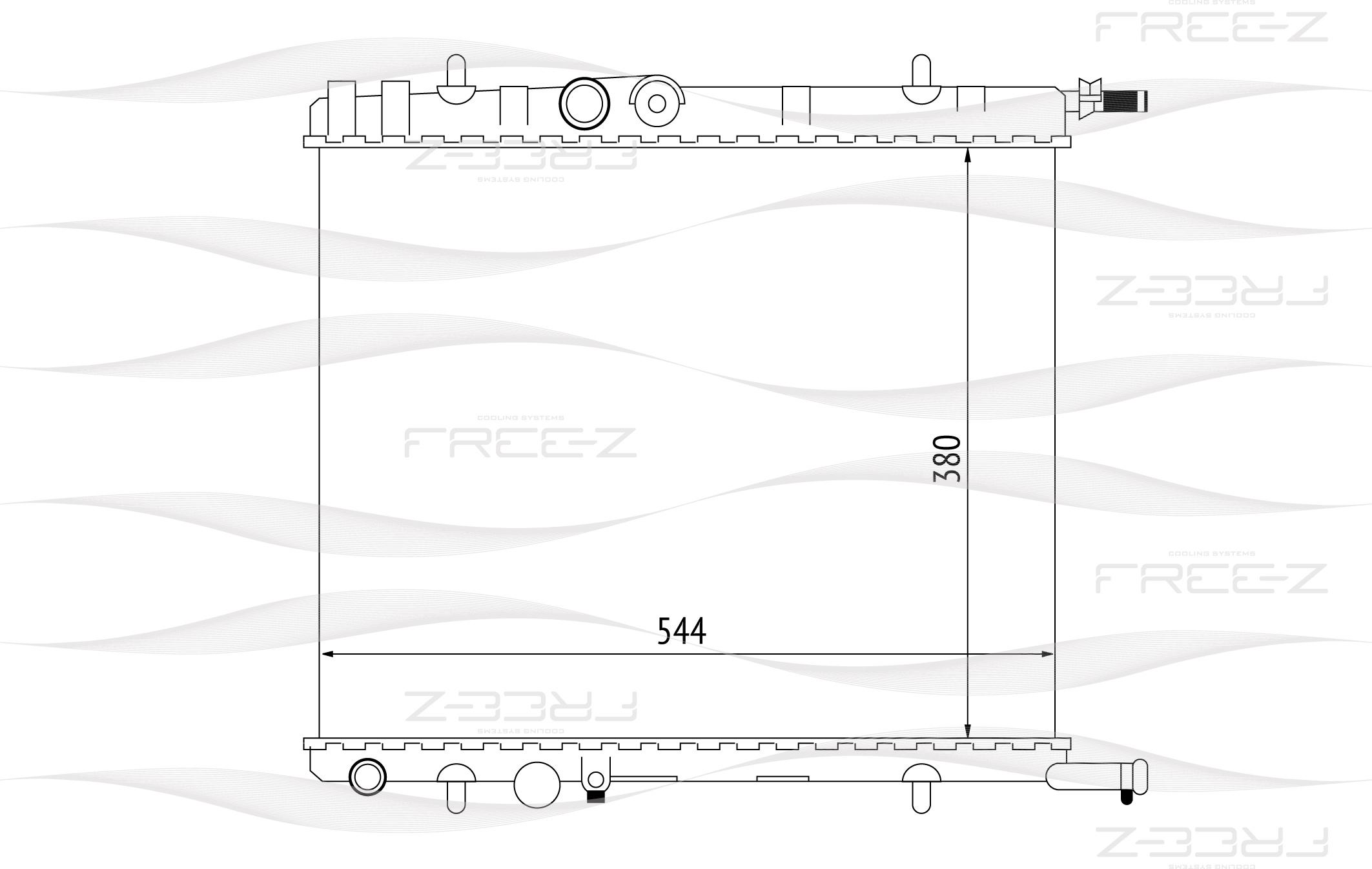 

Радиатор FREE-Z kk0173, Радиатор FREE-Z kk0173 FREE-Z kk0173