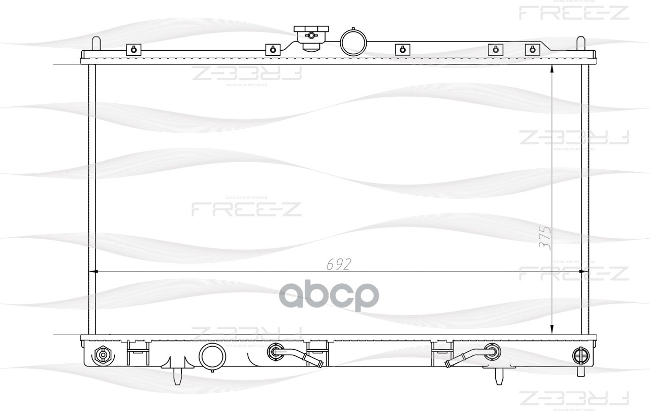 

Радиатор FREE-Z kk0157, Радиатор FREE-Z kk0157 FREE-Z kk0157