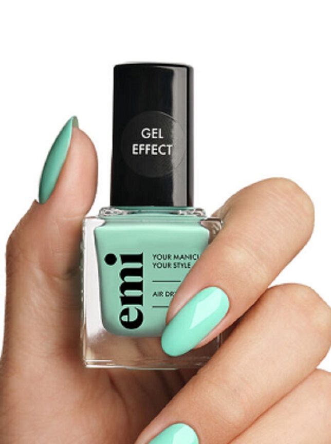 

Ультрастойкий лак EMI Gel Effect Соленый ветер 209 9 мл, Голубой;зеленый