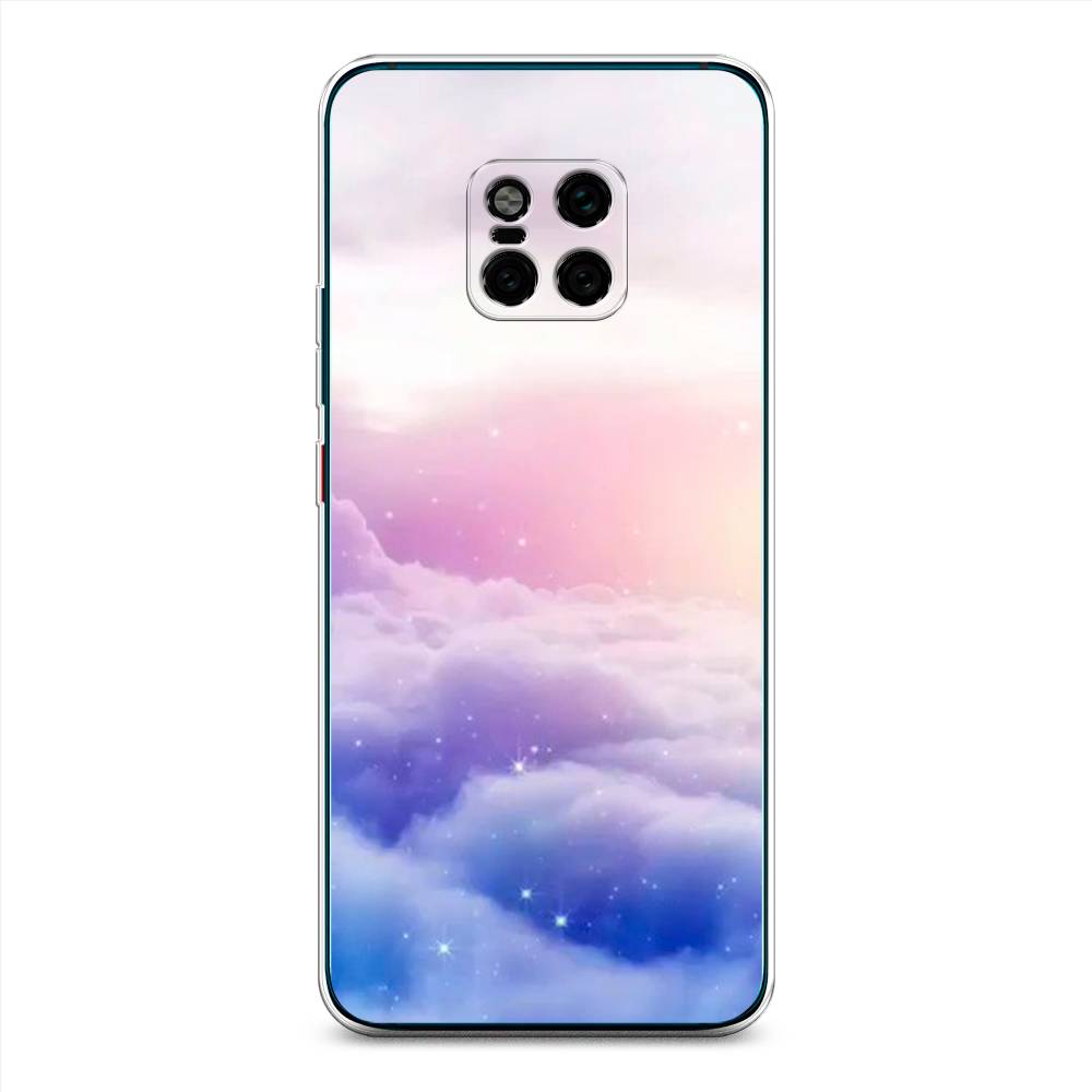 

Чехол на Huawei Mate 20 Pro "Небеса", Голубой;белый;розовый, 67050-2